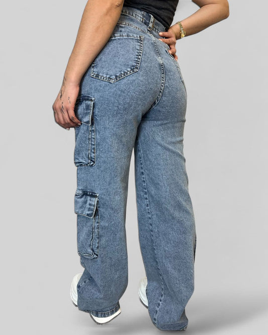 Jean cargo Ambar