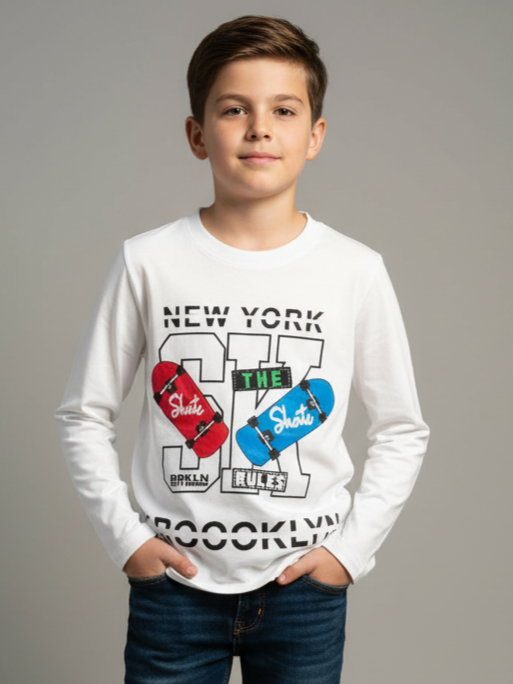 Remera manga larga